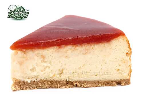 Cheesecake de ricotta à la goyave