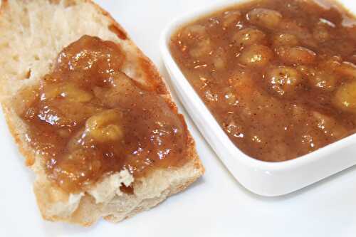 Confiture de Bananes, Rhum et Vanille