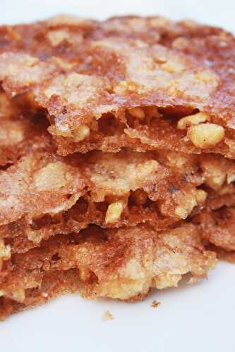 Craquants au Caramel et aux Noisettes