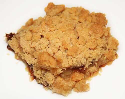 Crumble Pommes, Poires et Chocolat