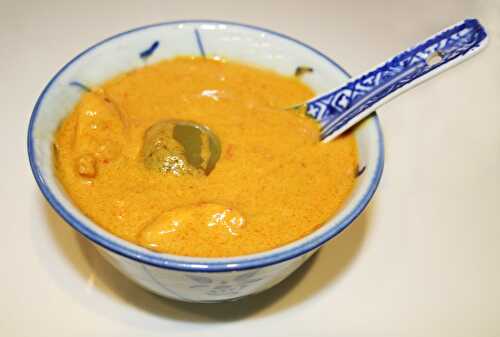 Curry Jaune Thaïlandais au Poulet - La cuisine de Bernard