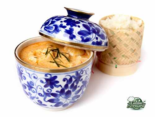 Curry Panang au Porc, Litchis et Cacahuètes - La cuisine de Bernard