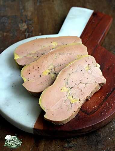 Foie gras sous vide (méthode 6)