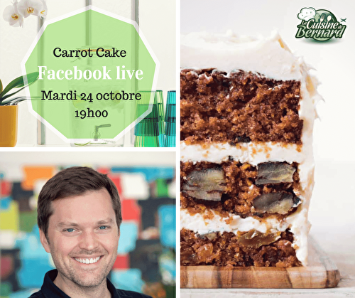 Le carrot Cake en vidéo !