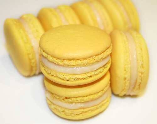 Macarons au Citron