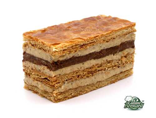 Mille feuilles praliné