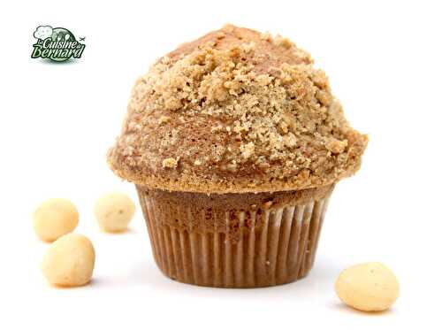 Muffins Atomiques aux Noix de Macadamia