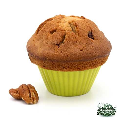 Muffins atomiques noix de pécan, sirop d'érable et chocolat