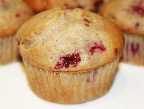 Muffins Framboises Chocolat Blanc