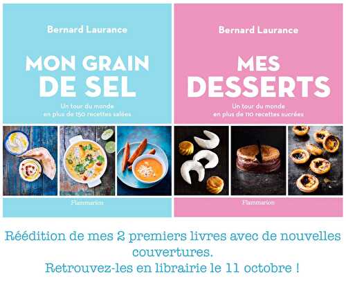 Réédition des desserts et du grain de sel le 11 octobre !