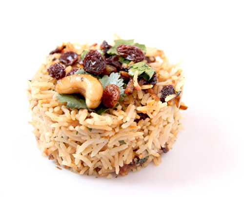 Riz Indien aux Fruits Secs