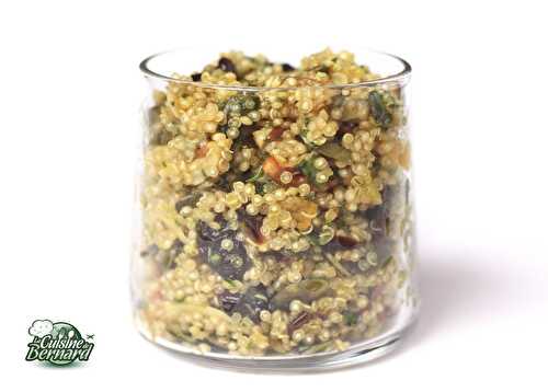 Salade de Quinoa aux Fruits secs - La cuisine de Bernard