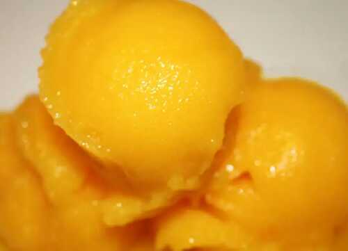 Sorbet à la Mangue