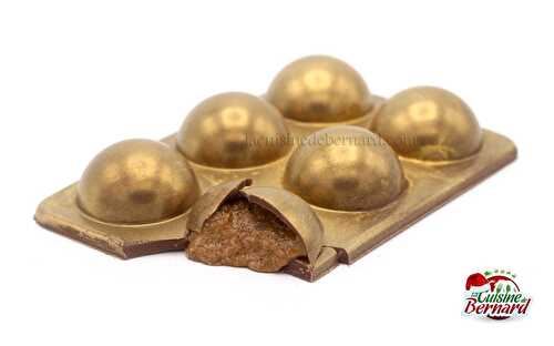 Tablette bombe praliné