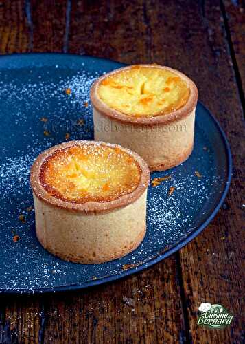 Tartelettes au fromage frais et mandarine