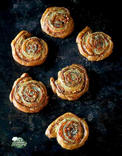 Feuilletés salés avec reste de pâte feuilletée maison