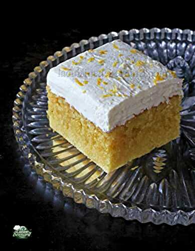 Gâteau frais et moelleux au citron