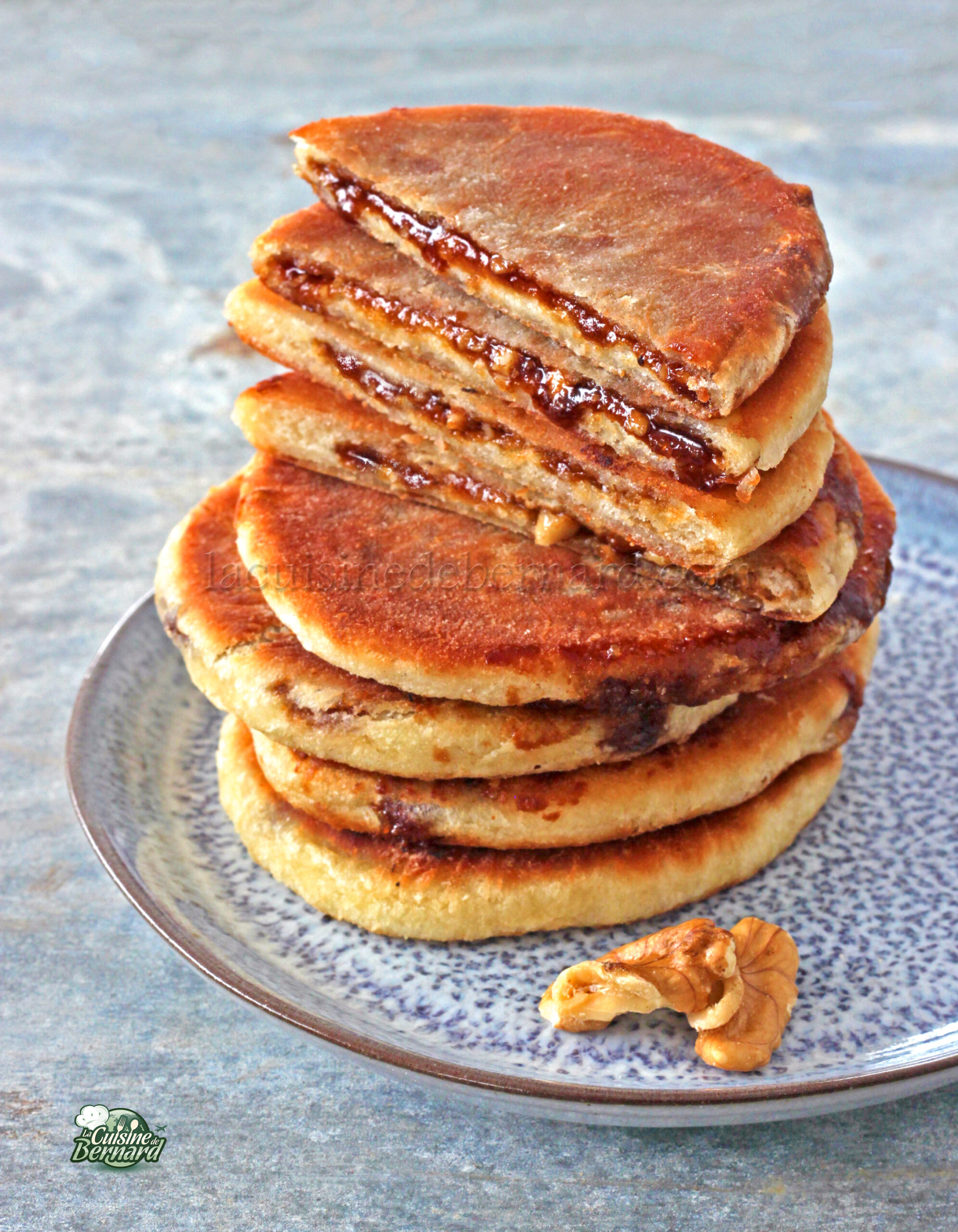 Hotteok (galettes coréennes sucrées fourrées)