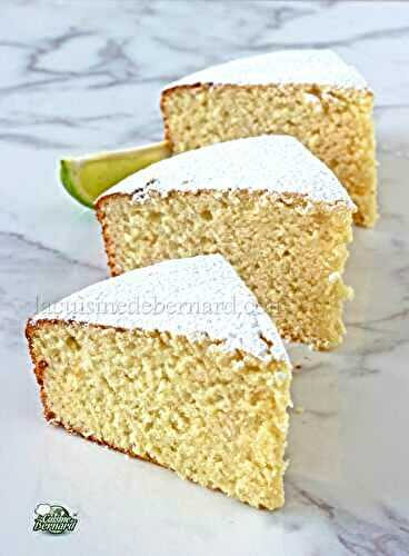 Gâteau citron, noix de coco et lait concentré sucré