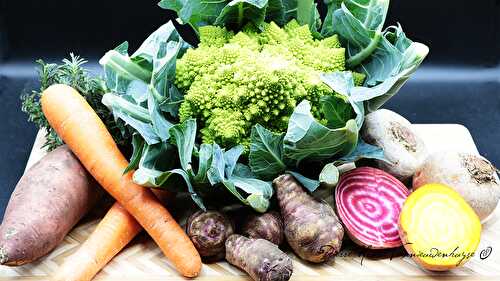 Cuire les légumes à basse température, sous vide : tableaux de cuissons