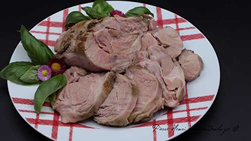 Recette d'une épaule d'agneau cuisson sous vide, basse température, crème d'ail