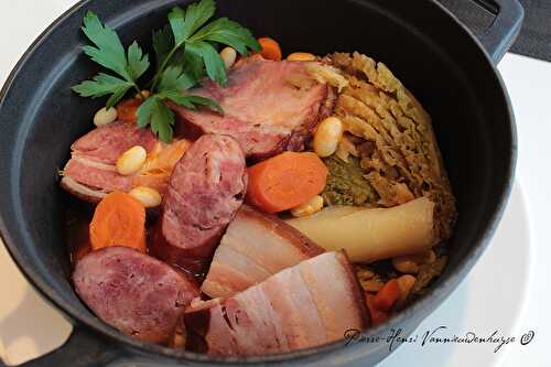 Recette de la potée lorraine au bon cochon fumé dans les Vosges