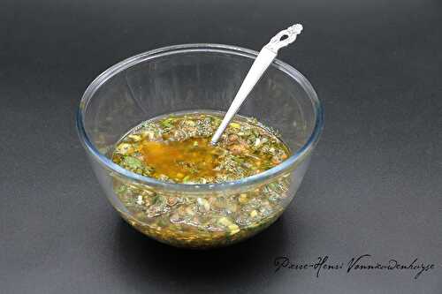 Recette de la sauce chimichurri