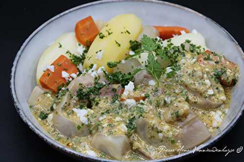 Recette de la tête de veau, cuisson à basse température en pot verre, sous vide, sauce gribiche