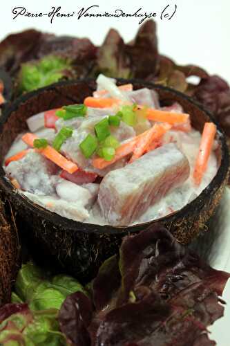 Recette du poisson cru à la tahitienne