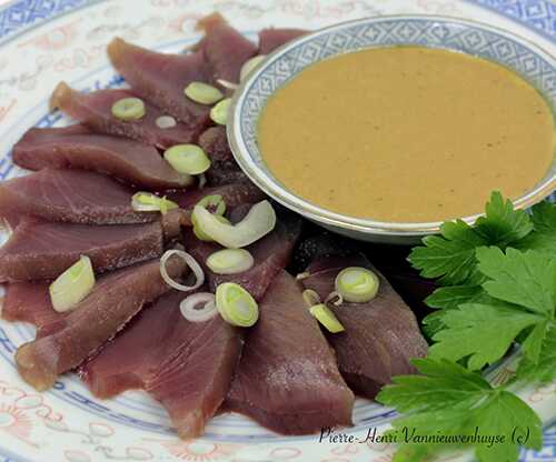 Recette du sashimi de thon comme en Polynésie - La cuisine de Chefounet