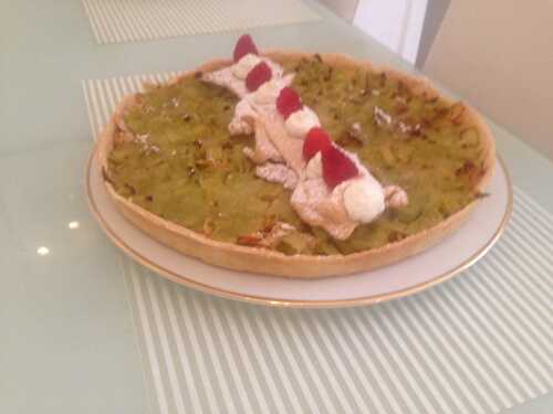 Tarte à la Rhubarbe