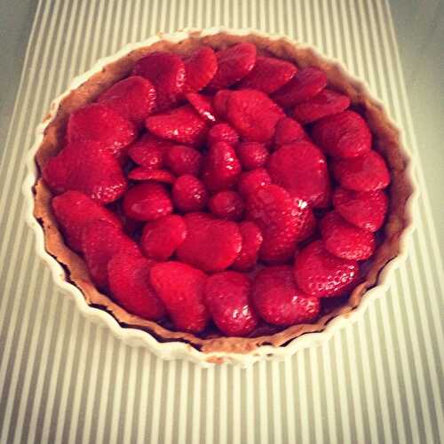 Tarte aux fraises