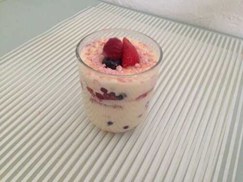 Tiramisu aux Fruits Rouges