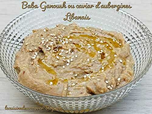Baba Ganoush ou caviar d'aubergines Libanais - 🥗 La Cuisine de Coco 🍜