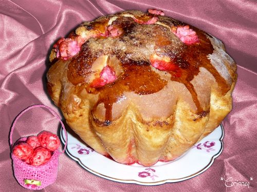 Brioche aux pralines roses - 🥗 La Cuisine de Coco 🍜