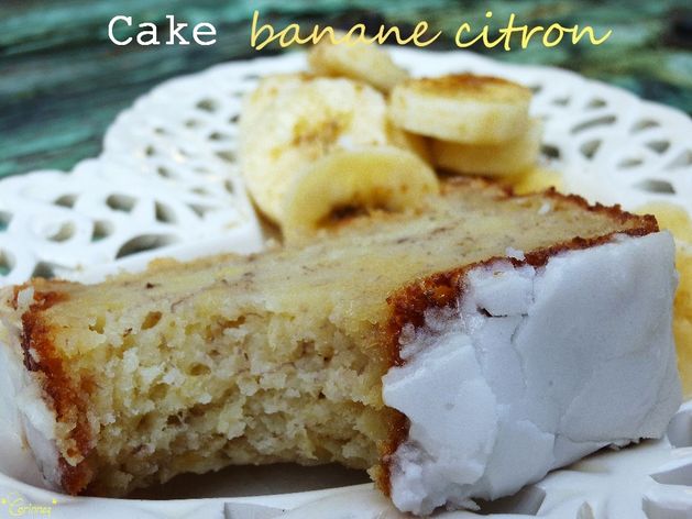 Cake à la banane et au citron - 🥗 La Cuisine de Coco 🍜