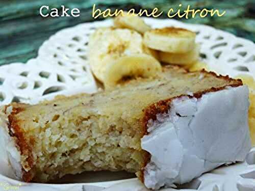 Cake à la banane et au citron - 🥗 La Cuisine de Coco 🍜