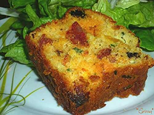 Cake estival au Chorizo et au poivron - 🥗 La Cuisine de Coco 🍜