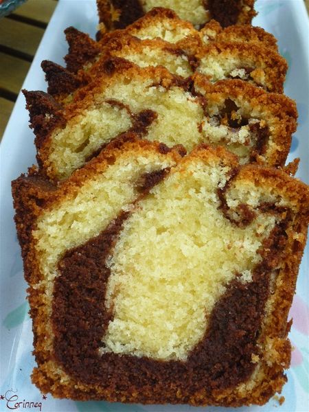 Cake marbré choco-coco - 🥗 La Cuisine de Coco 🍜