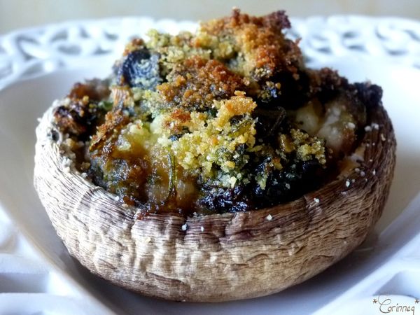 Champignons farcis ou Galipettes aux escargots - 🥗 La Cuisine de Coco 🍜