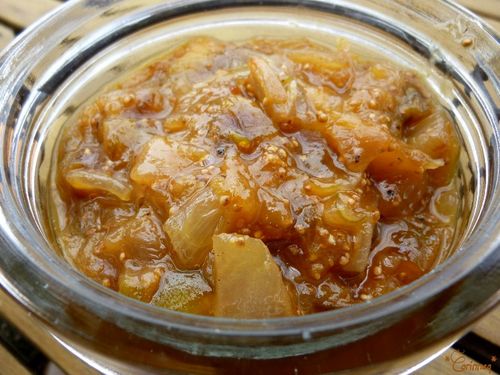 Chutney sucré-salé de figues au miel - 🥗 La Cuisine de Coco 🍜