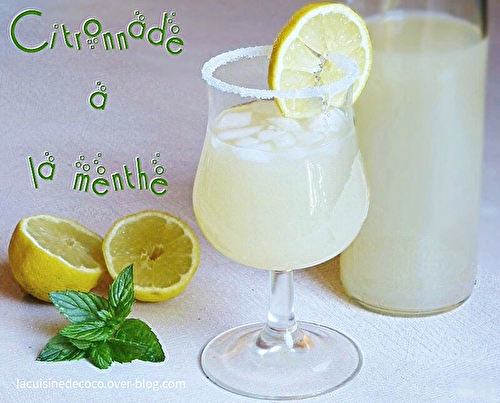 Citronnade à la menthe - 🥗 La Cuisine de Coco 🍜