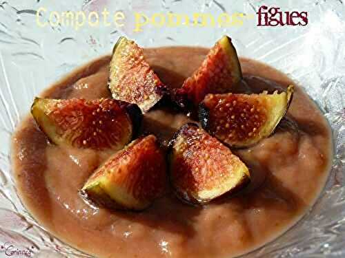Compote pommes-figues - 🥗 La Cuisine de Coco 🍜