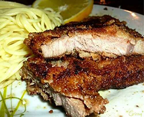Cotelettes d'agneau panées au paprika et marinade pamplemousse - 🥗 La Cuisine de Coco 🍜