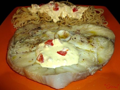 Darne de requin et sa sauce - 🥗 La Cuisine de Coco 🍜