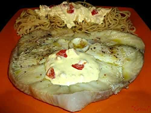 Darne de requin et sa sauce - 🥗 La Cuisine de Coco 🍜