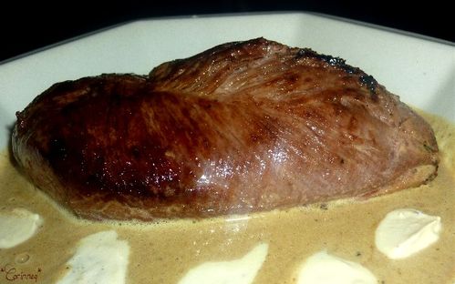 Filets de canard sauce au foie gras - 🥗 La Cuisine de Coco 🍜