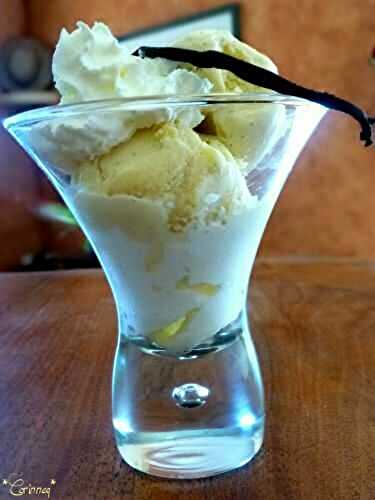Glace à la vanille "maison" - 🥗 La Cuisine de Coco 🍜