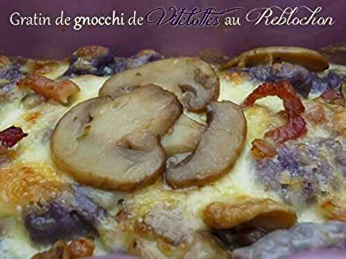 Gratin de gnocchis de Vitelottes au Reblochon - 🥗 La Cuisine de Coco 🍜