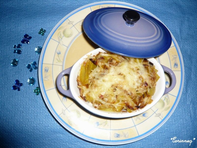 Gratin de morue à la fondue de poireaux - 🥗 La Cuisine de Coco 🍜